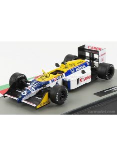   Edicola - Williams F1 Honda Fw11B N 6 Nelson Piquet Season 1987 World Champion White Blue Yellow