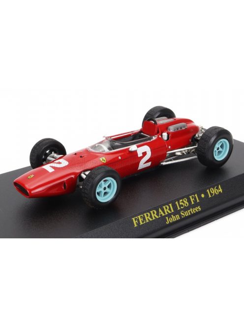 Edicola - FERRARI F1  158 N 2 WORLD CHAMPION SEASON 1964 JOHN SURTEES RED