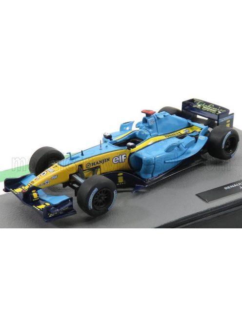 Edicola - RENAULT F1  R24 TEAM MILD SEVEN N 7 SEASON 2004 JARNO TRULLI LIGHT BLUE YELLOW