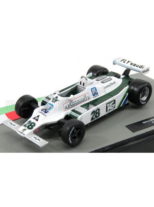 Edicola - WILLIAMS F1  FW07 N 28 SEASON 1979 CLAY REGAZZONI GREEN WHITE