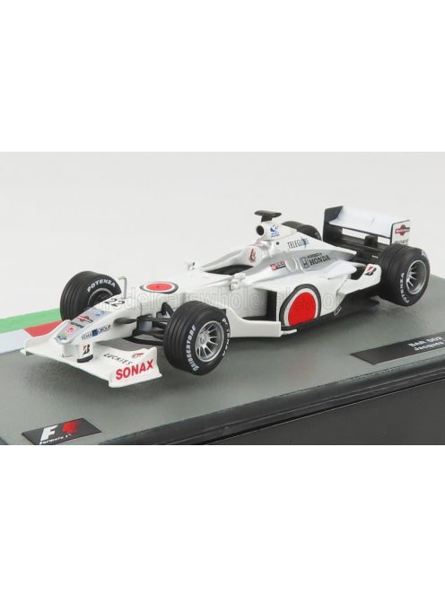 Edicola - BAR F1  002 HONDA N 22 SEASON 2000 JACQUES VILLENEUVE WHITE