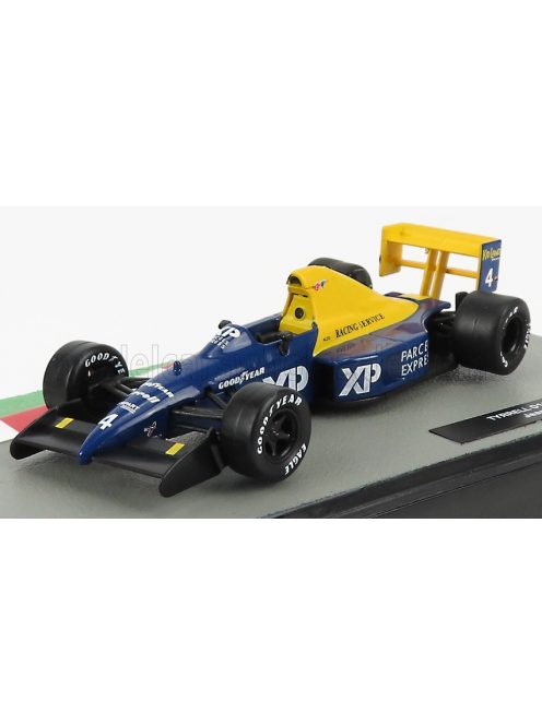 Edicola - TYRRELL F1  FORD 018 N 4 SEASON 1989 JEAN ALESI BLUE YELLOW