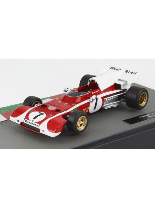 Edicola - FERRARI F1  312B2 N 7 SEASON 1972 MARIO ANDRETTI RED WHITE