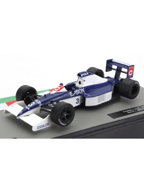 Edicola - TYRRELL F1  018 FORD N 3 SEASON 1990 SATORU NAKAJIMA BLUE WHITE