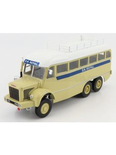 Edicola - BERLIET GBC8M 6x6 TRUCK AUTOBUS 1957 BEIGE WHITE