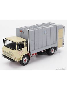   Edicola - Berliet Gc 190Bn Truck Trasporto Raccolta Rifiuti Urbani 2-Assi 1982 Yellow Grey