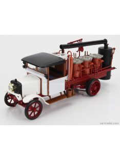   Edicola - Berliet Cba 9 Tanker Truck Pompa Porte Alambic 2-Assi 1925 White Red