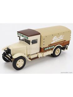   Edicola - Berliet Gvl 28 Truck Diesel Telonato Alger-Gao-Alger 2-Assi 1932 Cream