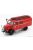 Edicola - Borgward Lf8 Truck 1958 - Fire Engine - Vigili Del Fuoco - Feuerwehr Red Black