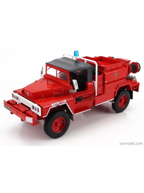 Edicola - Acmat Tpk 4X4 Tanker Truck 1985 - Fire Engine - Vigili Del Fuoco - Feuerwehr Red White Grey