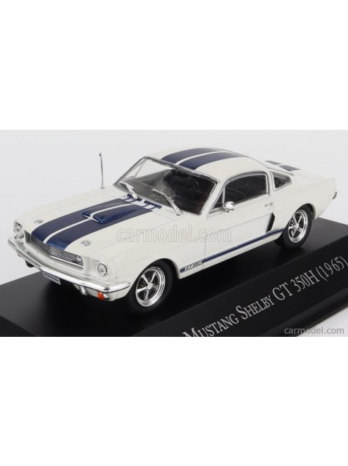 Edicola - Ford Usa Mustang Shelby Gt350H Coupe 1965 White Blue