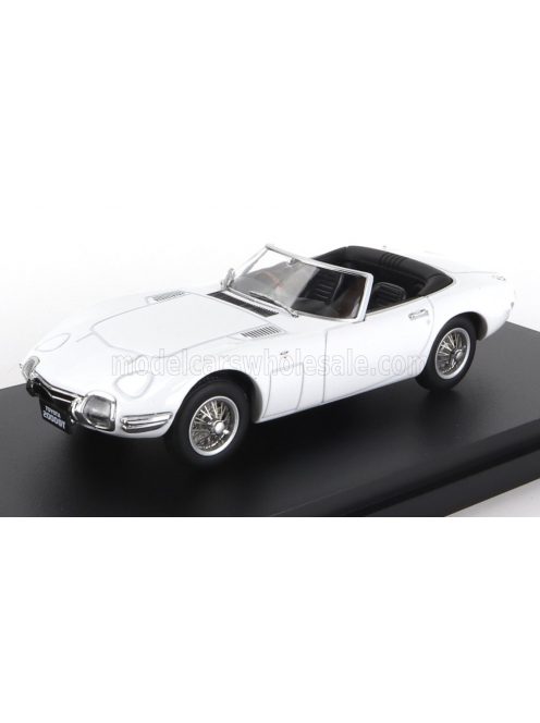 Edicola - TOYOTA 2000GT SPIDER OPEN BOND CAR (MF10) 1967 (TV-SERIES THE SAME OF 007 JAMES BOND) WHITE