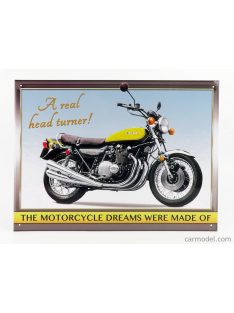   Edicola - Accessories Metal Plate - Kawasaki A Real Head Turner Various