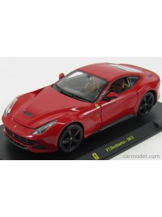   Edicola - Ferrari F12 Berlinetta 2012 - Con Vetrina - With Showcase Red