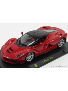   Edicola - Ferrari Laferrari 2013 - Con Vetrina - With Showcase Red Black