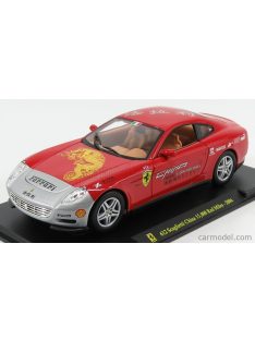   Edicola - Ferrari 612 Scaglietti Tour China 15.000 Red Miles 2004 - Con Vetrina - With Showcase Red Silver