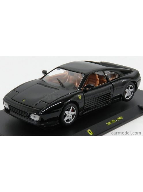 Edicola - Ferrari 348Tb 1989 - Con Vetrina - With Showcase Black