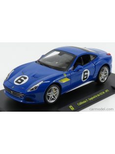   Edicola - Ferrari California T N 6 1971 - Inspired By The 512M - Con Vetrina - With Showcase Blue