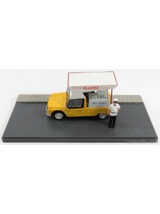   Edicola - Citroen Mehari Marhand De Glaces - Gelataio - Ice Cream Van Yellow White