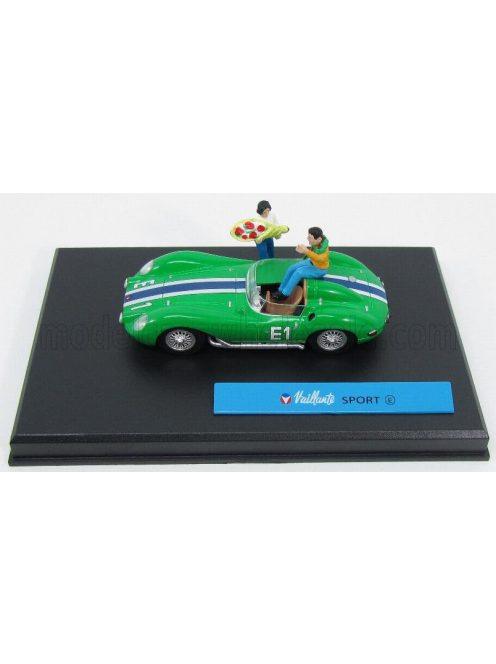 Edicola - VAILLANT E1 SPORT SPIDER - WITH FIGURES GREEN