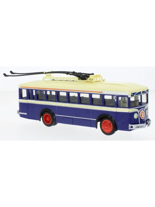 Edicola - SOMUA LK2 AUTOBUS FILOBUS 1937 BLUE CREAM