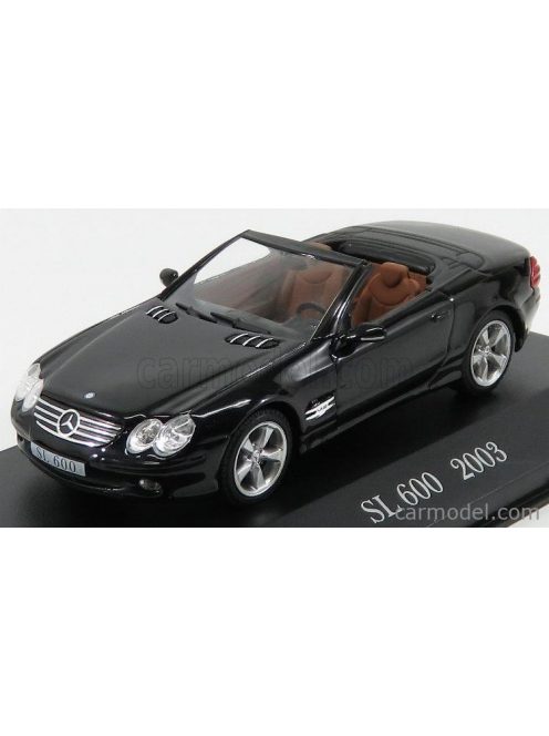 Edicola - Mercedes Benz Sl-Class 600Sl R230 2003 Black