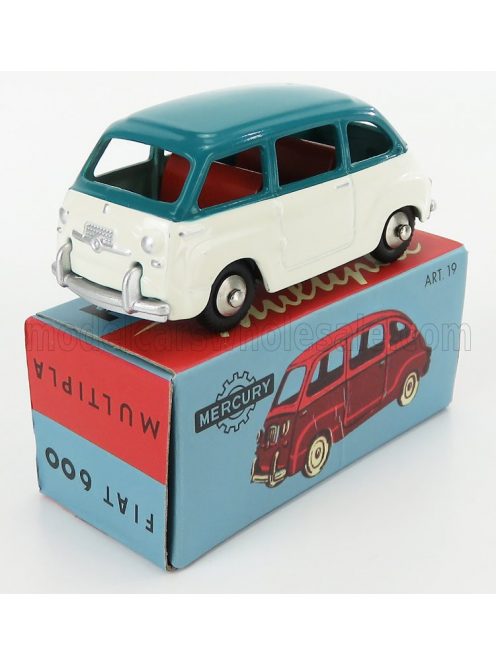 Edicola - FIAT 600 MULTIPLA 1958 WHITE BLUE