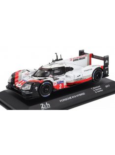   Edicola - PORSCHE 919 HYBRID 2.0L TURBO V4 TEAM PORSCHE N 2 WINNER 24h LE MANS 2017 TIMO BERNHARD - EARL BAMBER - BRENDON HARTLEY - WITHOUT DISPLAY BOX WHITE RED BLACK