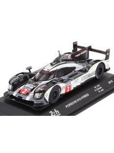   Edicola - PORSCHE 919 HYBRID 2.0L TURBO TEAM PORSCHE N 2 WINNER 24h LE MANS 2016 ROMAIN DUMAS - NEEL JANI - MARC LIEB BLACK WHITE