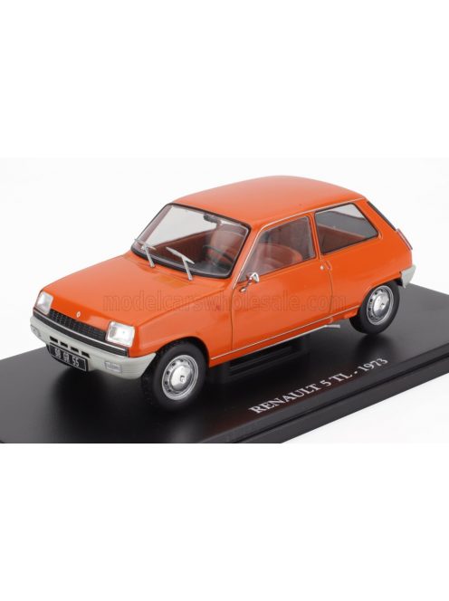 Edicola - RENAULT R5 TL 1973 - CON VETRINA - WITH SHOWCASE ORANGE