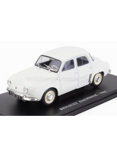   Edicola - RENAULT DAUPHINE 1961 - CON VETRINA - WITH SHOWCASE WHITE