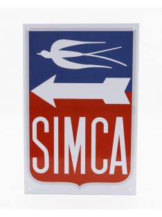 Edicola - ACCESSORIES METAL PLATE - SIMCA LOGO VARIOUS