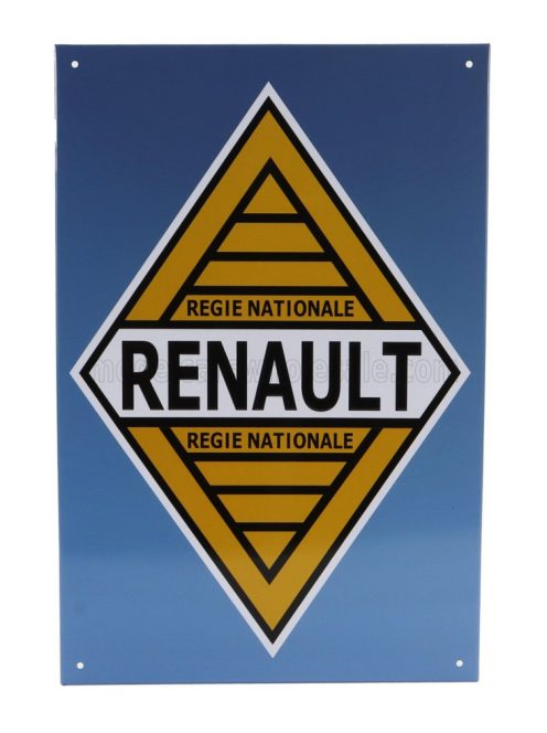 Edicola - ACCESSORIES METAL PLATE - RENAULT LOGO VARIOUS