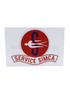 Edicola - ACCESSORIES METAL PLATE - SERVICE SIMCA VARIOUS