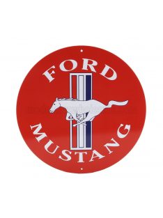   Edicola - ACCESSORIES METAL ROUND PLATE - FORD MUSTANG VARIOUS