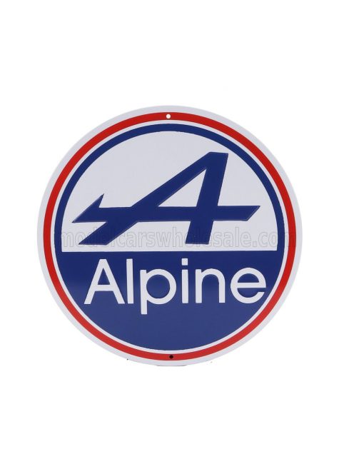 Edicola - ACCESSORIES METAL ROUND PLATE - RENAULT ALPINE VARIOUS