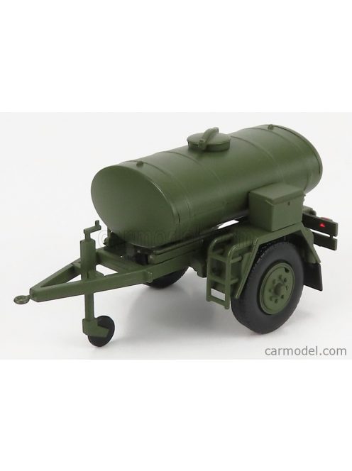 Edicola - Trailer Rimorchio Tanker 2000 Litre Military Green