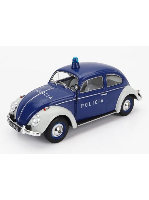 Edicola - VOLKSWAGEN BEETLE KAFER MAGGIOLINO PORTUGAL POLICIA POLICE 1974 BLUE WHITE