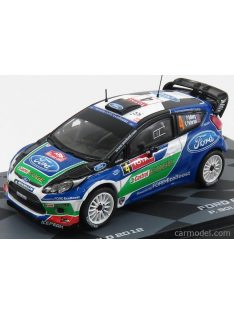   Edicola - Ford England Fiesta Rs Wrc N 4 3Rd Rally Montecarlo 2012 P.Solberg - C.Patterson Blue Green White