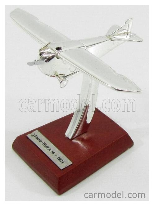 Edicola - Focke Wulf A16 Airplane 1924 - 4Cm X 6.5Cm Chrome