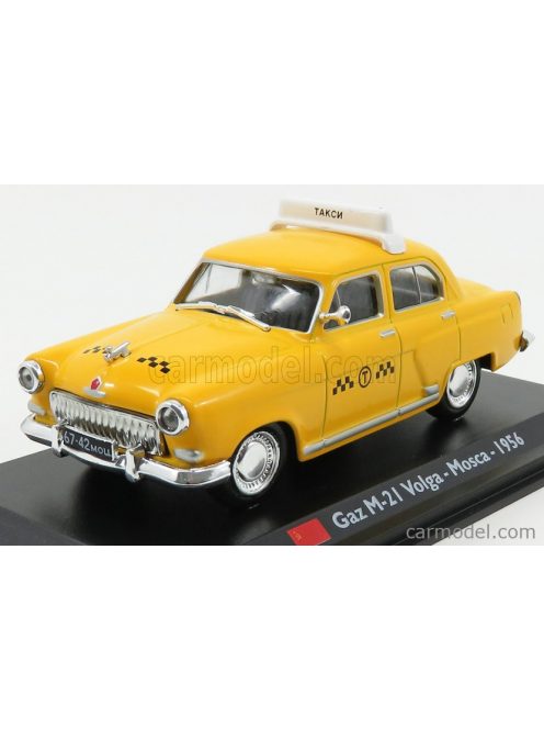 Edicola - Gaz Volga M21 Taxi Moscow 1956 Yellow