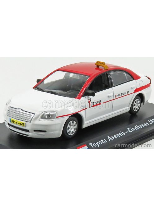 Edicola - Toyota Avensis Taxi Eindhoven 2003 White Red