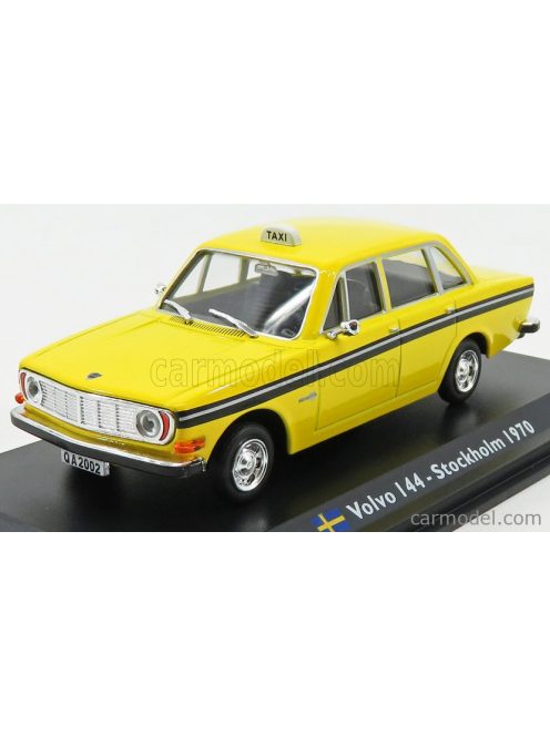 Edicola - Volvo 144 Taxi Stockholm 1970 Yellow Black