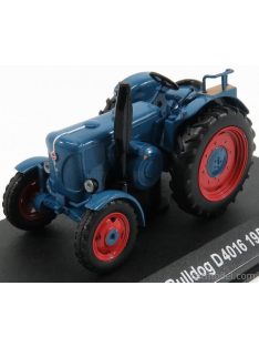   Edicola - Lanz Bulldog D4016 Tractor 1957 - Con Vetrina - With Showcase Blue Red