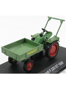   Edicola - Fendt F220Gt Tractor Truck 1958 - Con Vetrina - With Showcase Green Red