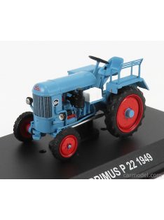   Edicola - Primus P22 Tractor 1949 - Con Vetrina - With Showcase Light Blue