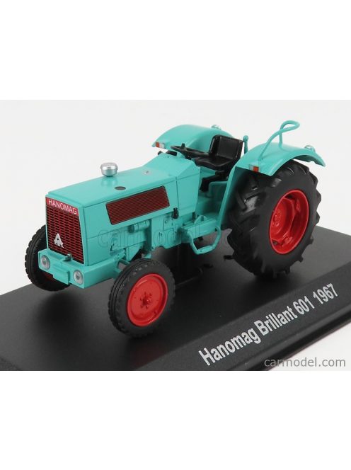 Edicola - Hanomag Brillant 601 Tractor Germany 1967 - Con Vetrina - With Showcase Very Light Green