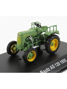   Edicola - Bautz As120 Tractor 1955 - Con Vetrina - With Showcase Green