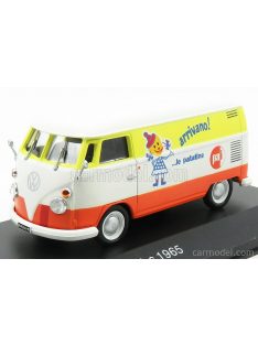   Edicola - Volkswagen T1 C Van - Pai - Arrivano Le Patatine 1965 White Orange Yellow