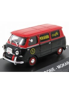   Edicola - Fiat 600 Coriasco (Multipla) Mokarabia Caffe' 1958 Black Red